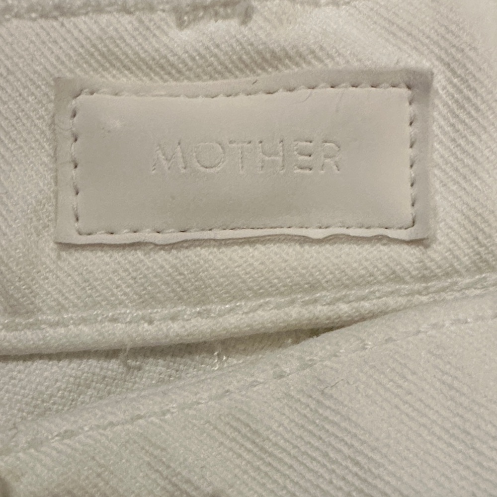 MOTHER Men's Off-White Skinny Jeans - Picture 2 of 7
